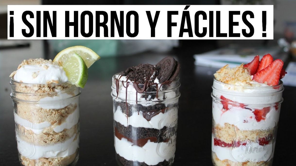 Fashion Postres sin horno