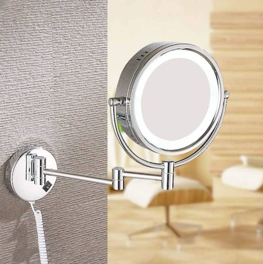 Social Espejo de baño con luces LED