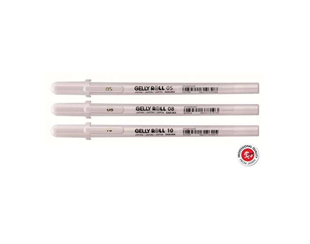 Producto Sakura Gelly Roll 3 gelpennen "Bright White"