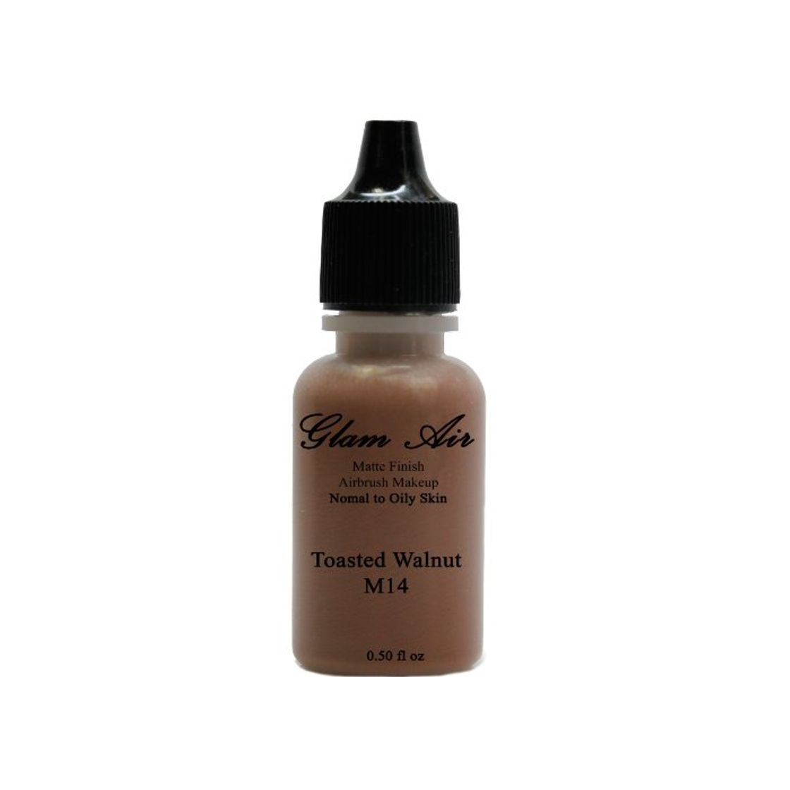 Product Large Bottle Airbrush Makeup Foundation Matte Finish M14 Toasted Walnut Water-based Makeup