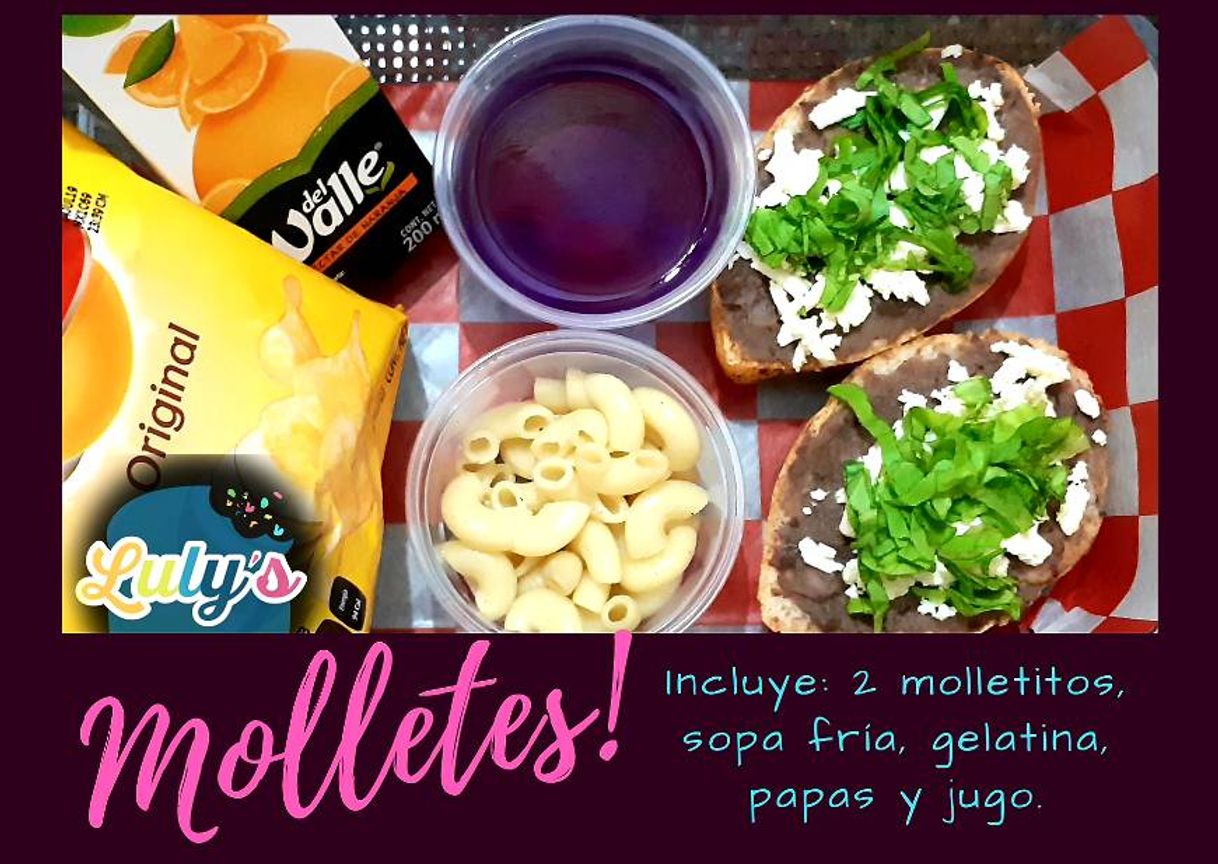 Moda Box Lunch de molletes, una excelente idea para los peques