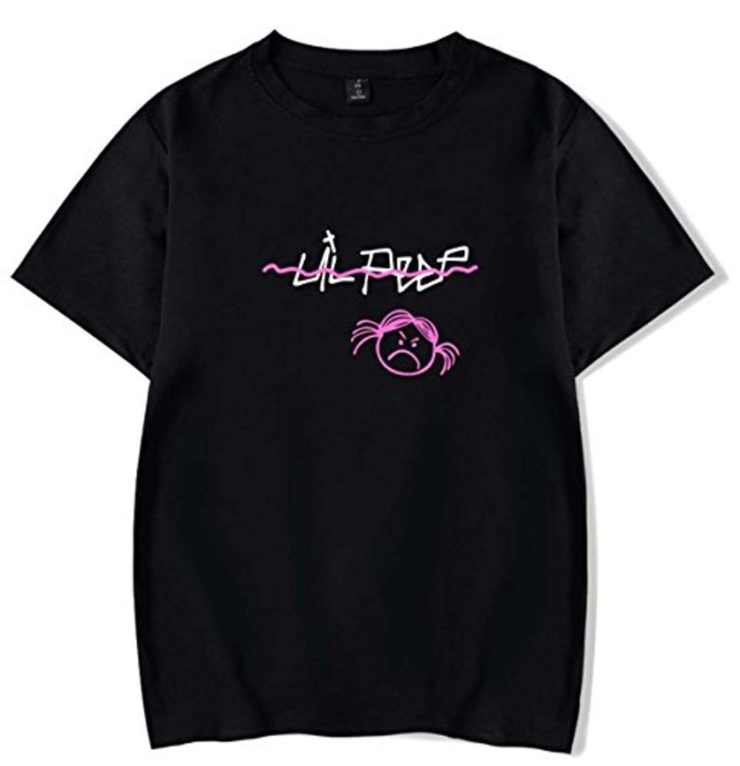 Producto SIMYJOY Pareja Hip Pop Camiseta EMO Rapper Crybaby Streetstyle Tshirt Cool Top para Hombre Mujer Adolescente Negro S