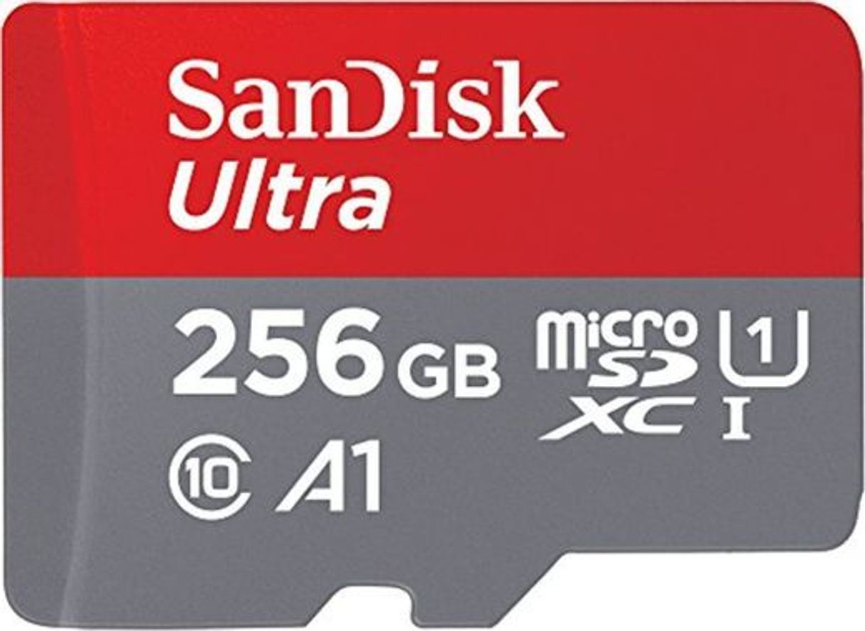 Productos SanDisk Ultra - Tarjeta de memoria microSDXC de 256 GB con adaptador