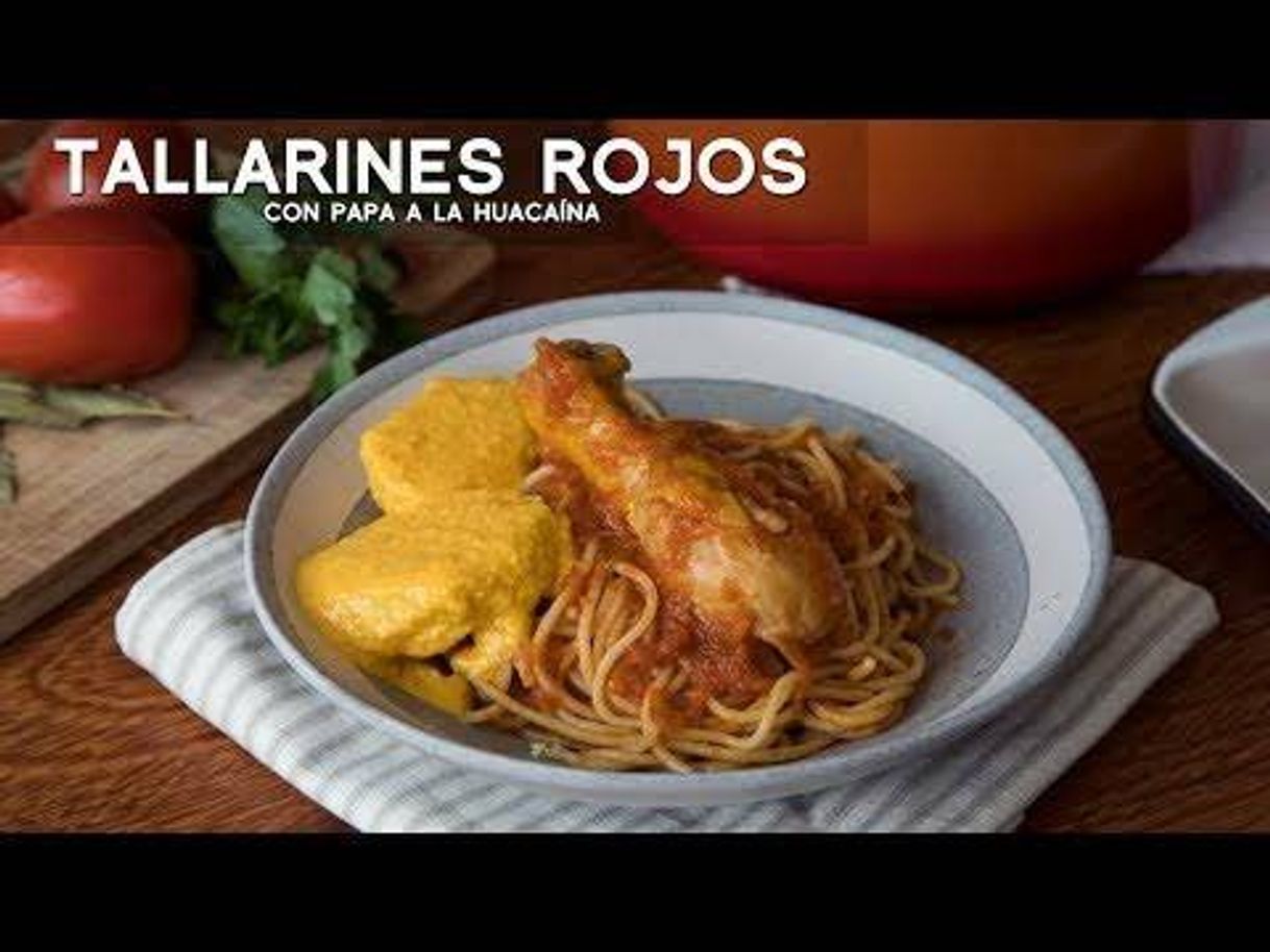 Social COMO PREPARAR TALLARINES ROJOS | ACOMER.PE - YouTube