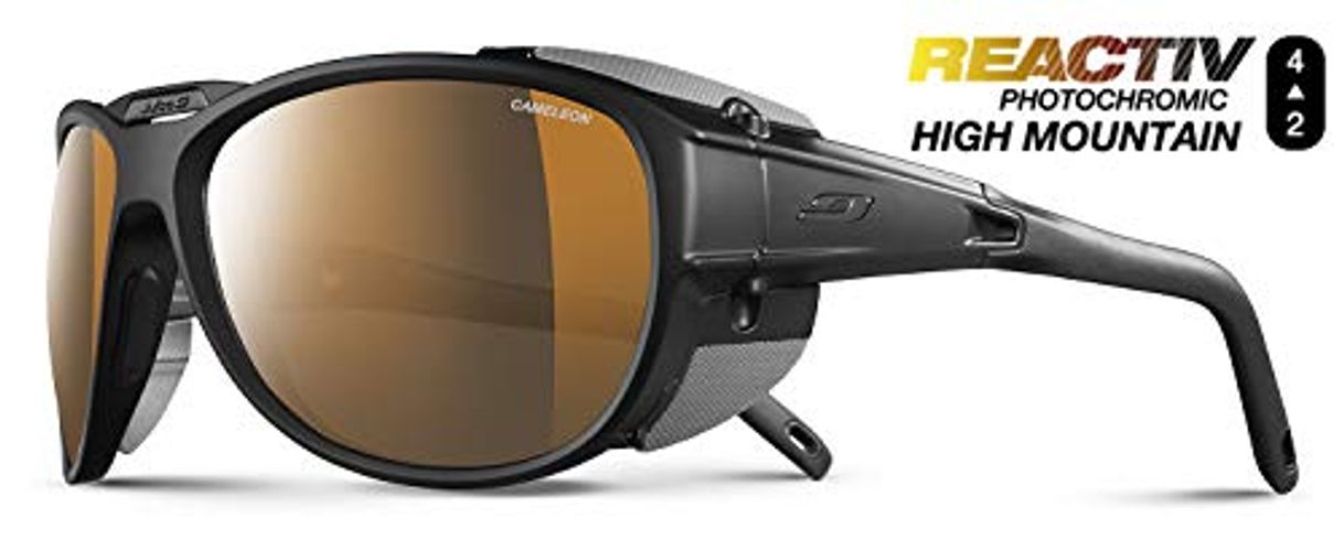 Productos Julbo Explorer 2.0 Cameleon – Gafas de Sol, Lente ahumada, fotocromáticas, Hombre, Hombre, Color Noir