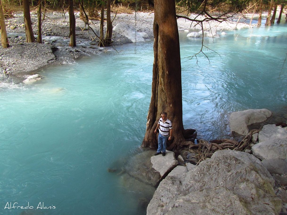 Lugar La Peñita Río Ramos Allende Nuevo Leon