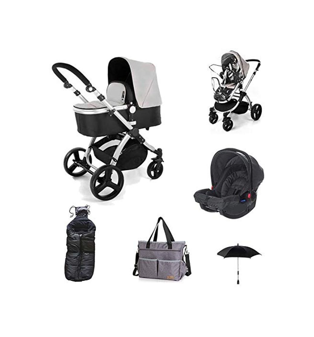 Producto Star Ibaby Neo 3 - Cochecito de bebé, Gris