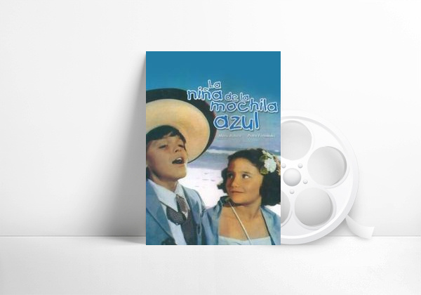 Película La niña de la mochila azul