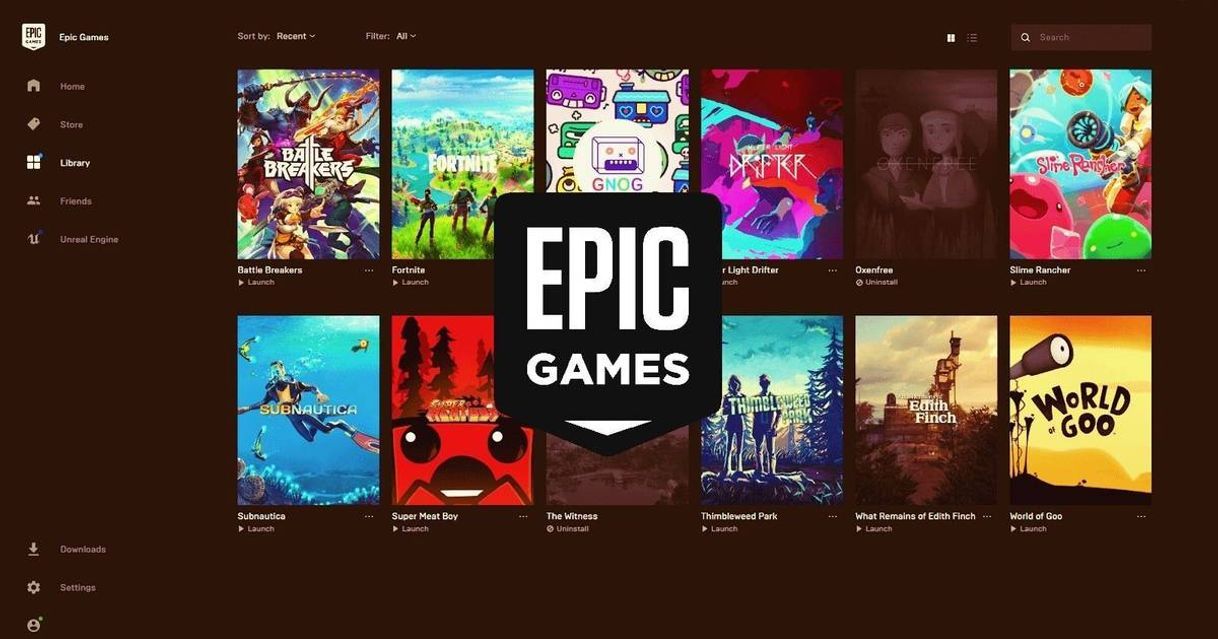 Videojuegos Juegos gratis de Epic  Games