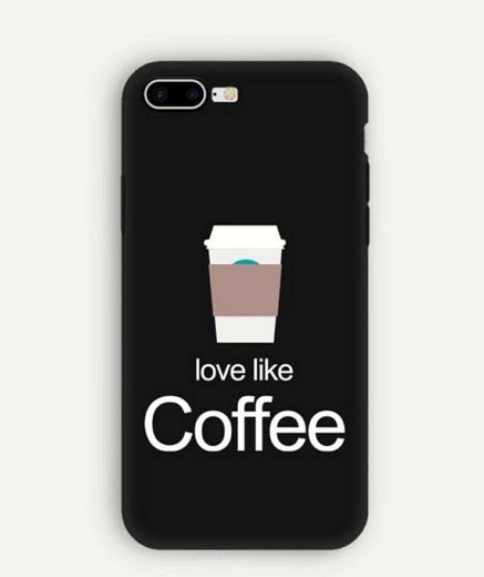 Funda Para iPhone con imagen de una taza con Café