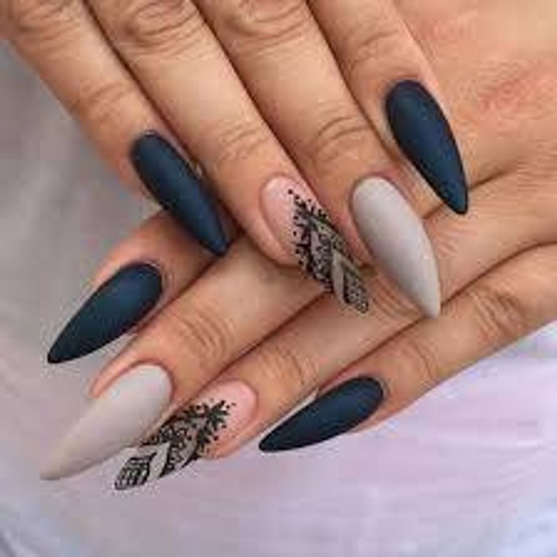 Fashion Unhas stiletto