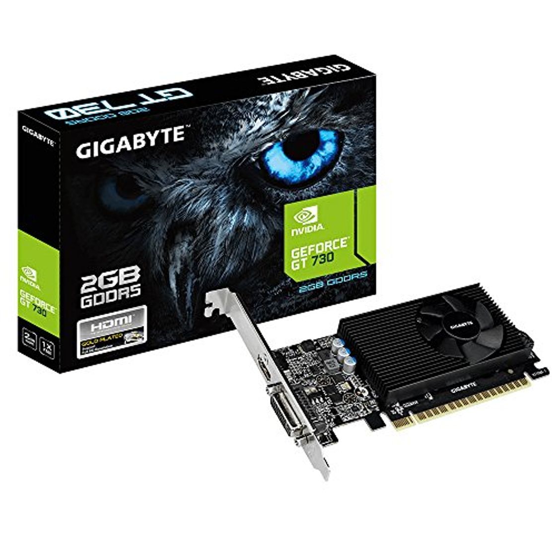 Social GV-N730D5-2GL GeForce GT 730 2GB GDDR5 Tarjeta gráfica