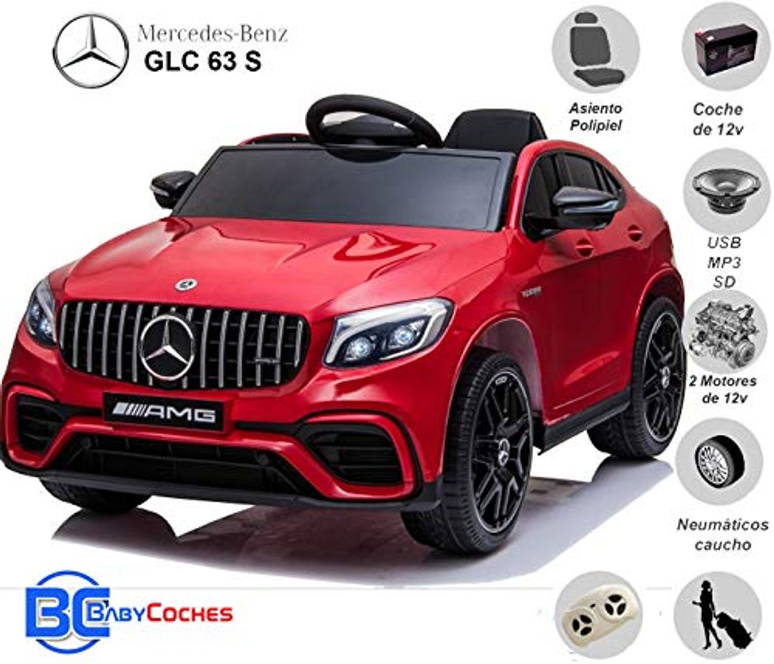 Products BC BABY COCHES Mercedes GLC 63S - Coche eléctrico para niños con