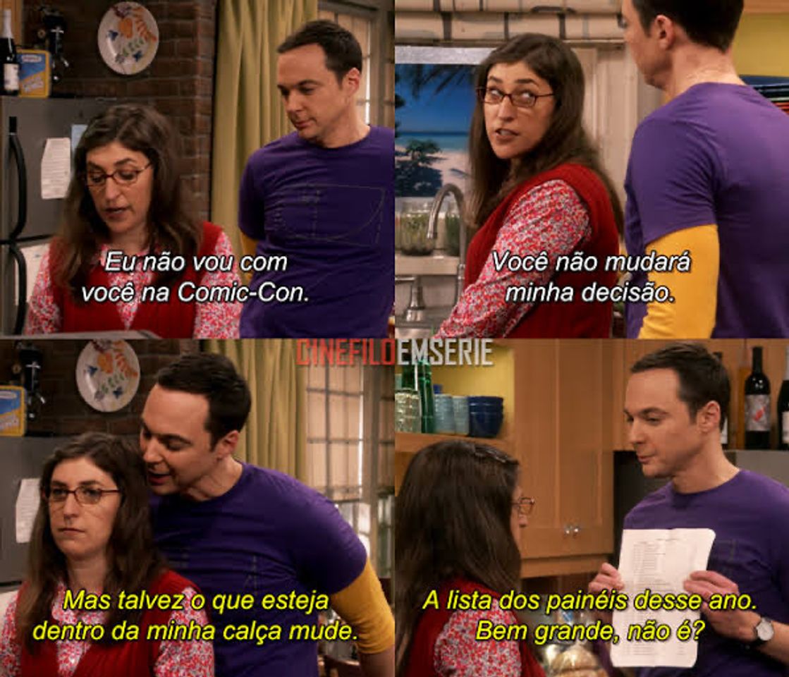 Fashion Sheldon e Amy