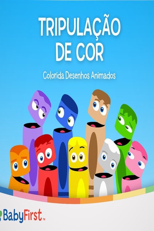 Serie Tripulação de Cor - Colorida Desenhos Animados