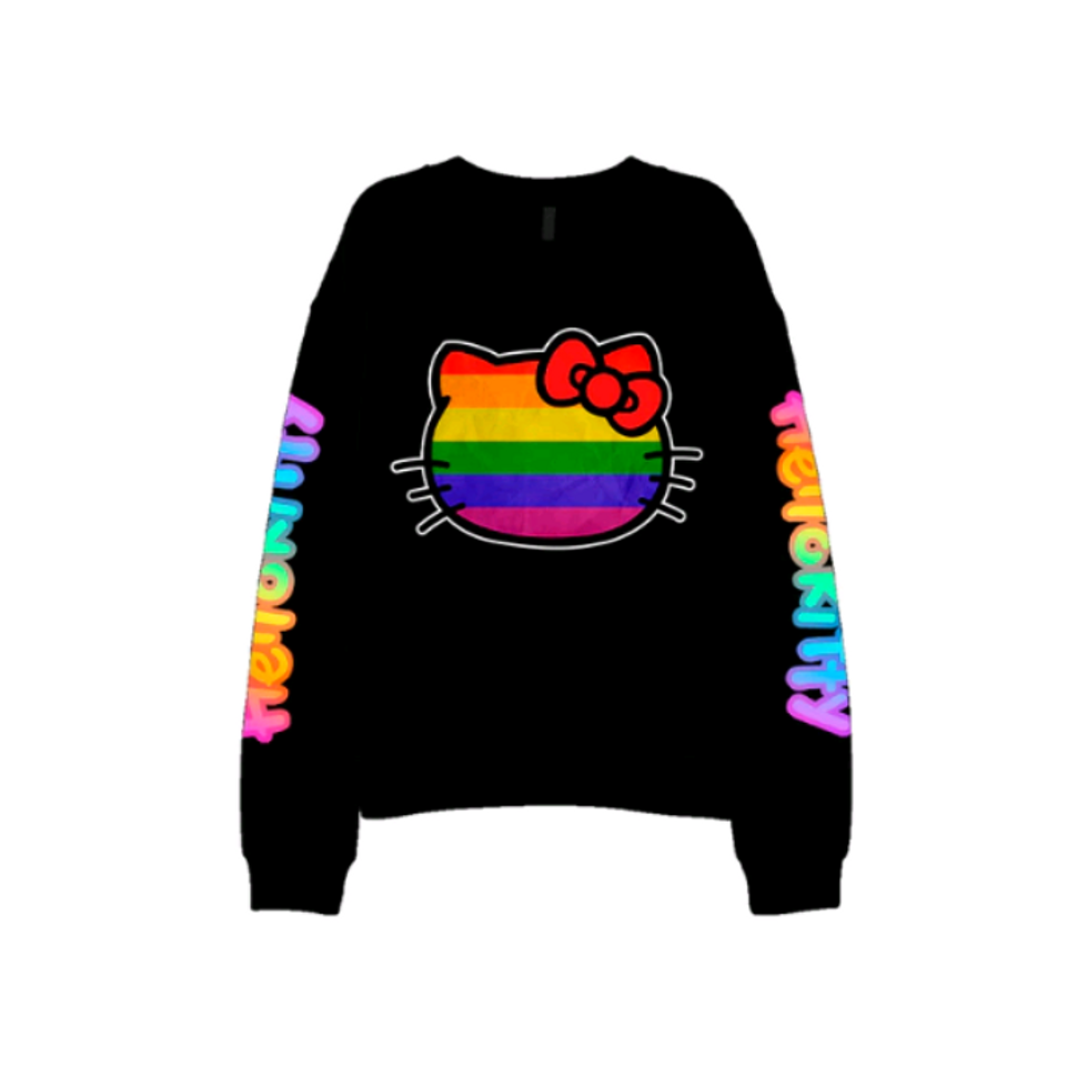 Social Moletom Hello Kitty rostinho LGBT
