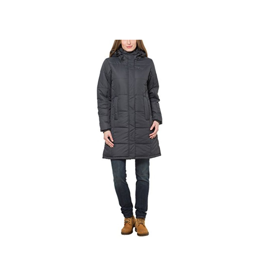 Social Ultrasport Smila Abrigo de Invierno, Mujer, Negro