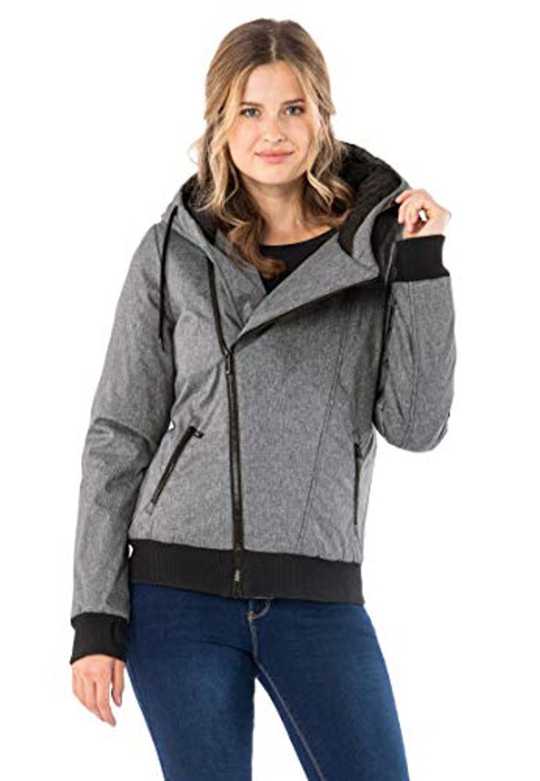 Social Sublevel Mujer - Cazadora de Invierno con Capucha