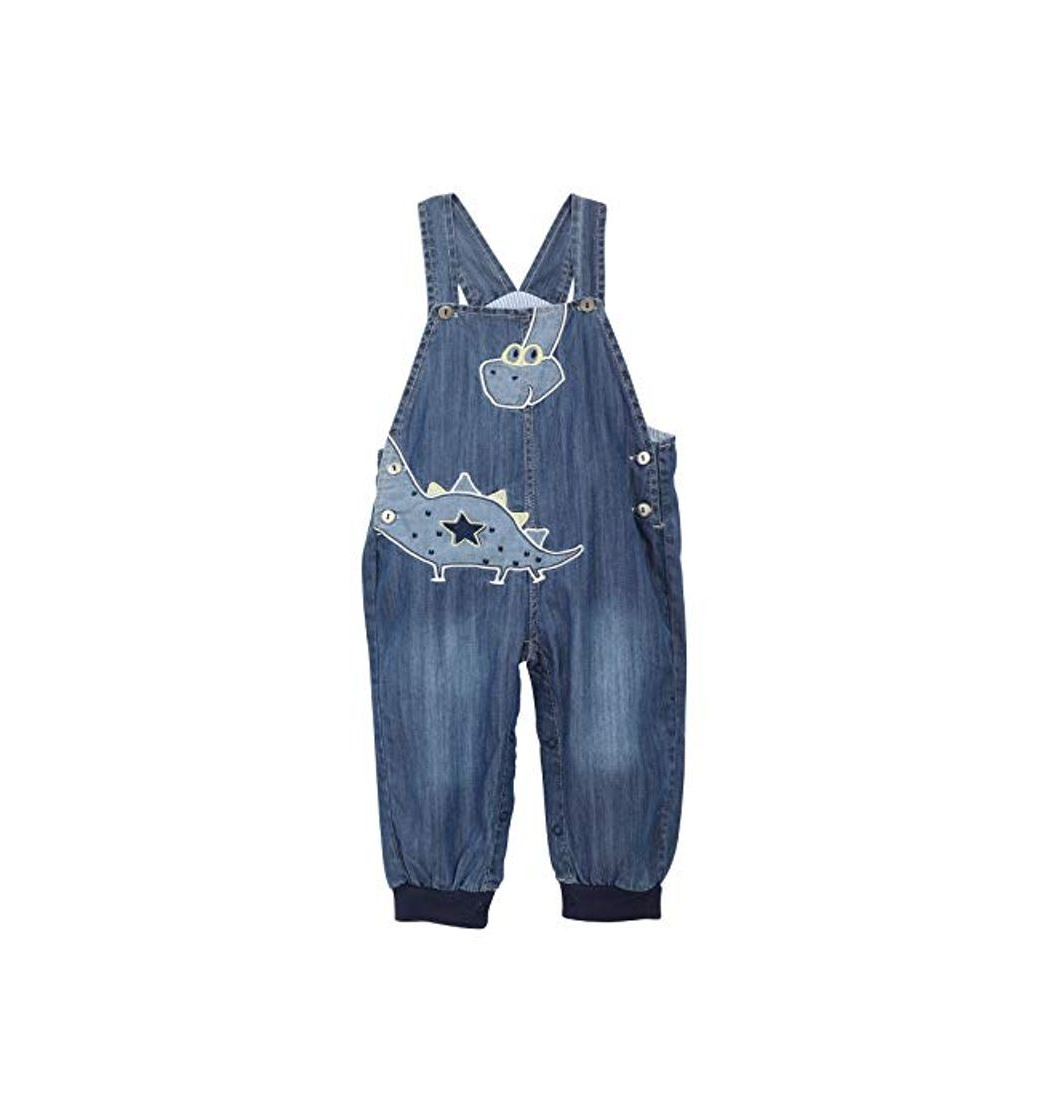 Fashion Bebé Niñas Niños Pantalones con Peto Denim Algodón Pantalón con Peto Vaqueros