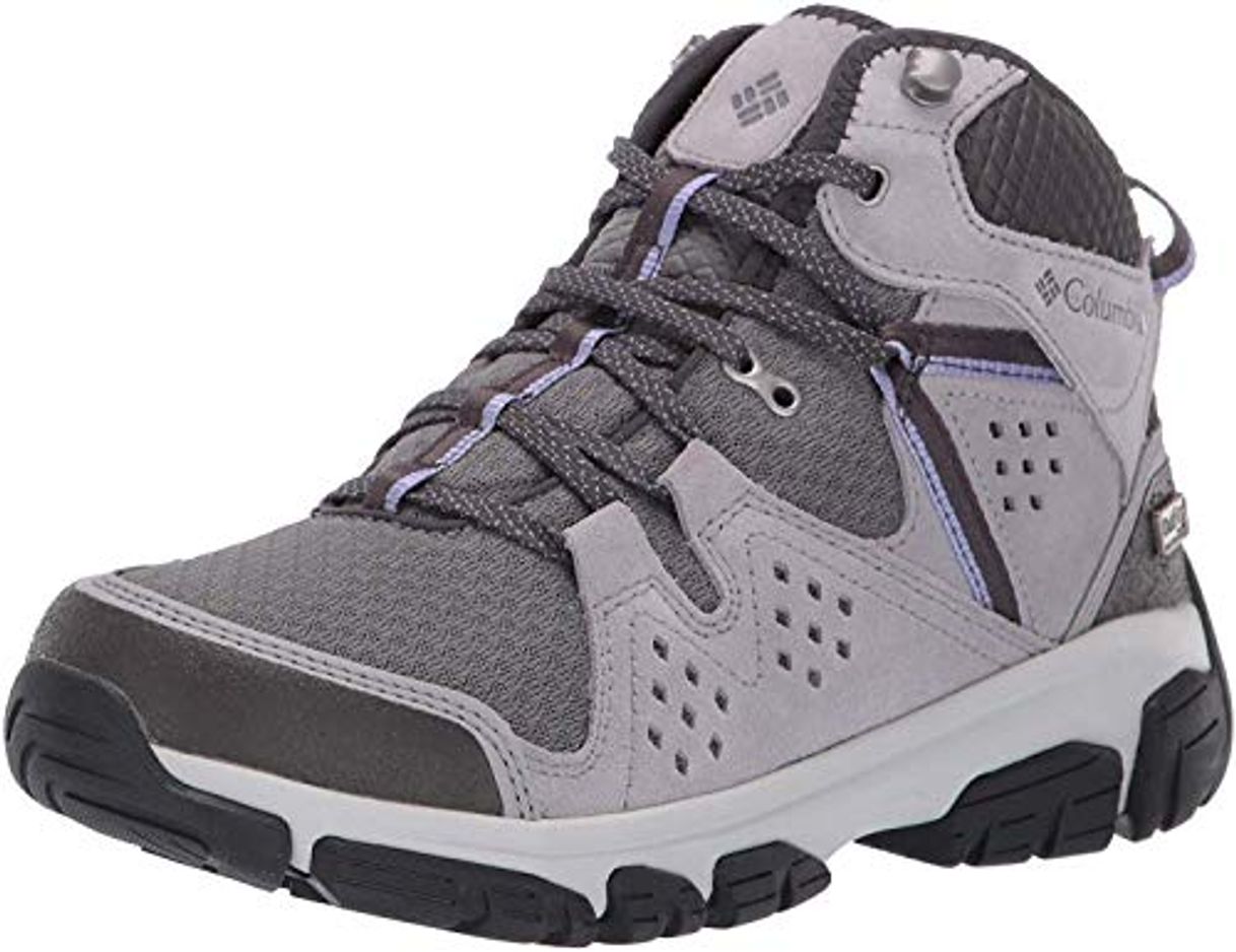 Moda Columbia Isoterra Mid Outdry, Botas de Senderismo para Mujer, Gris