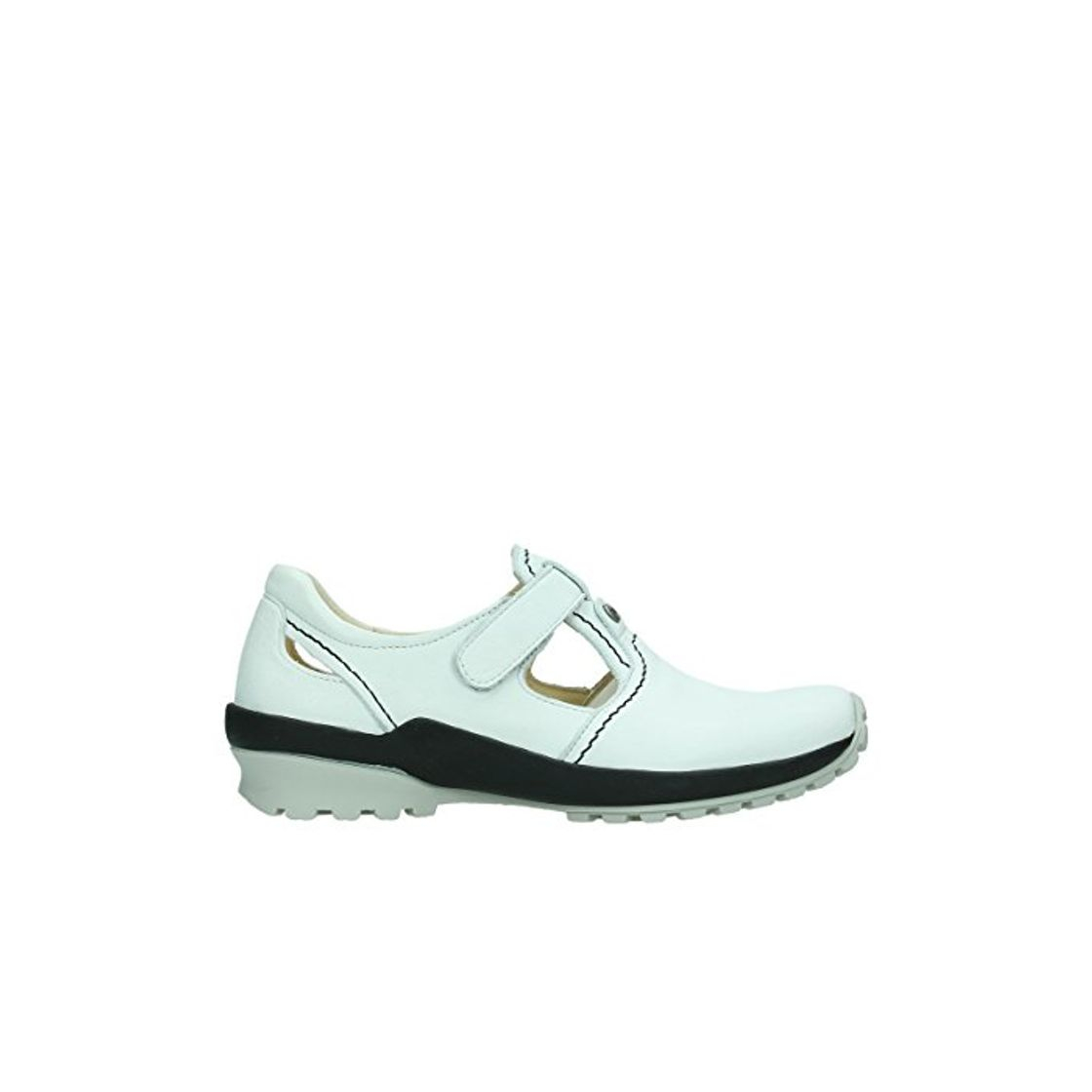 Moda Wolky 1738212 Acadia Offwhite Velvet - Zapatos de Verano para Mujer