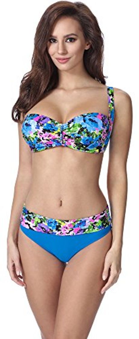 Fashion Merry Style Conjunto Bikini Sujetador y Bragas 2 Piezas Mujer F13 2