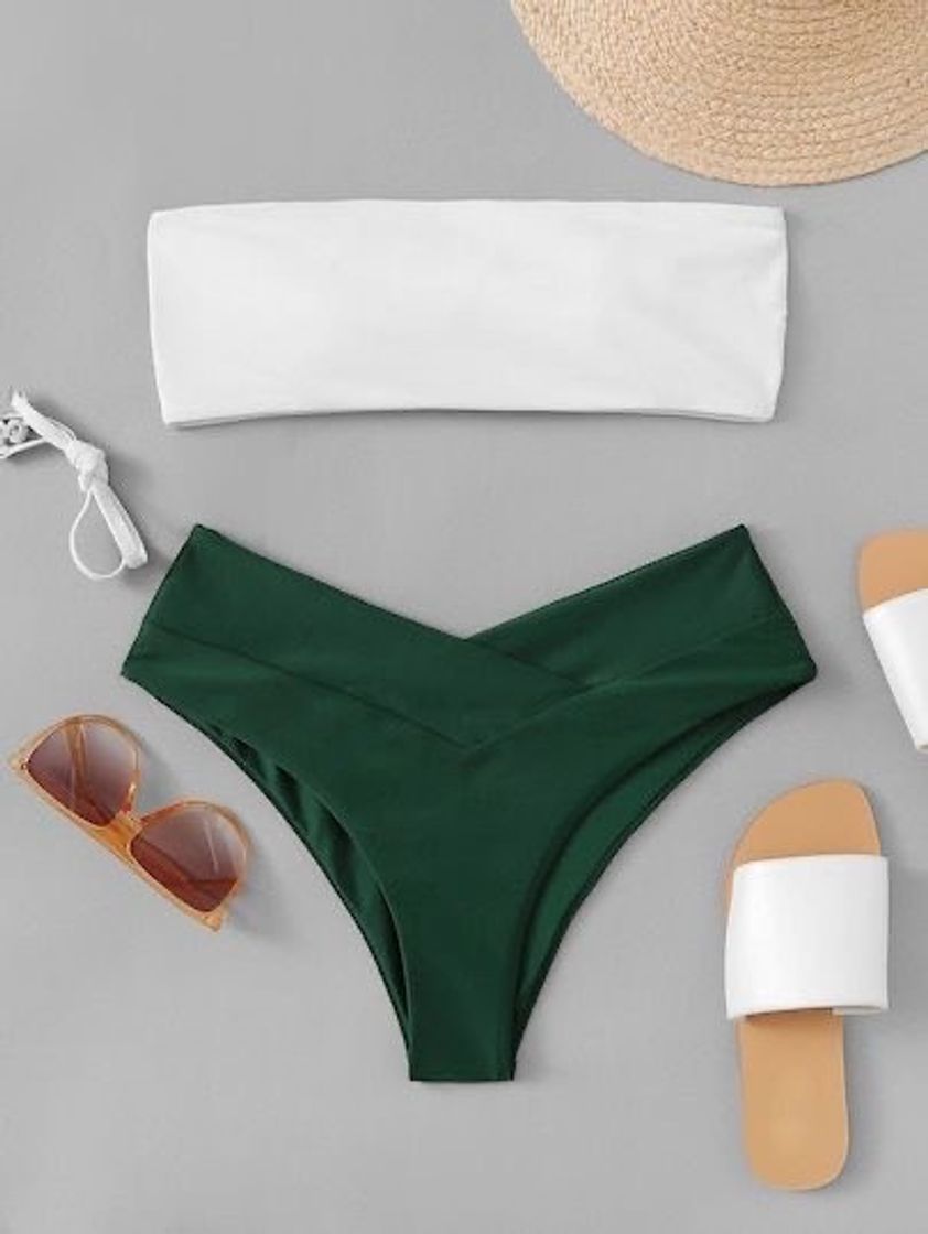 Fashion Bikini com Strappy