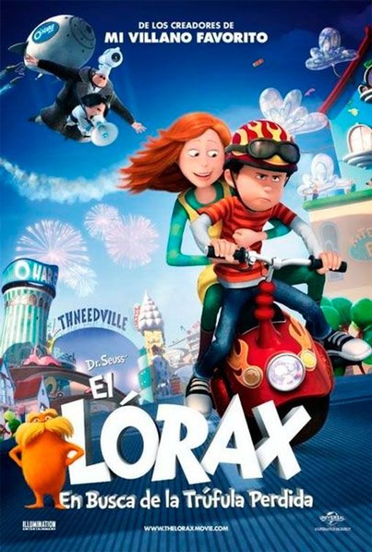 Película Lorax. En busca de la trúfula perdida