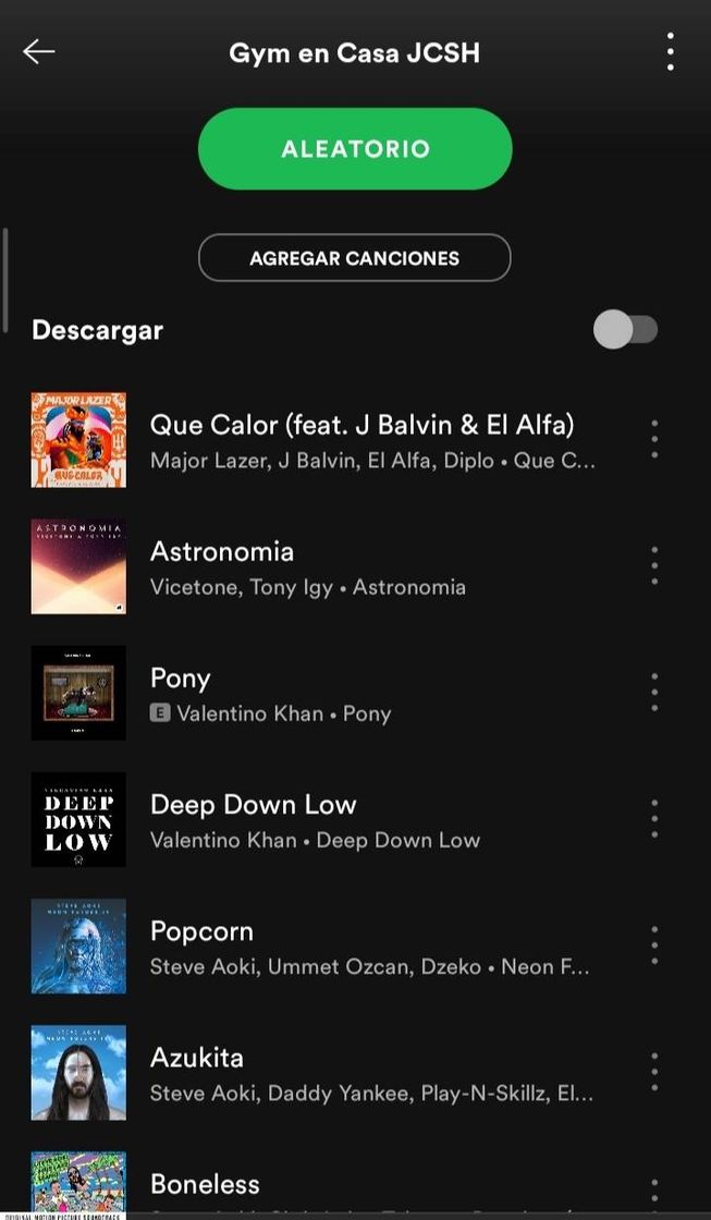 Music Listas de Reproducción para GYM en Casa