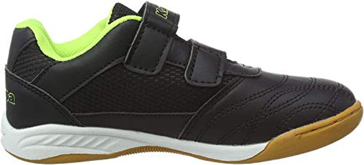 Social Kappa Kickoff, Zapatillas de Deporte Interior Unisex Niños, Negro