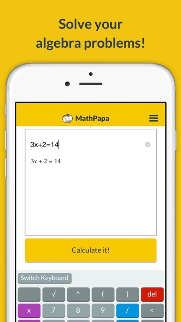 App ‎MathPapa - Algebra Calculator on the App Store