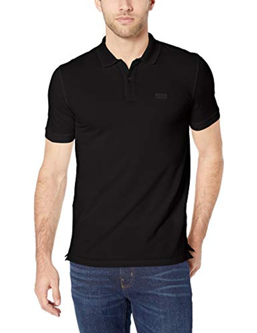 Moda Polo Hugo Boss "Pallas" in Cotone PiquÃ¨ Uomo BOSS cod.50303542 BLACK SIZE