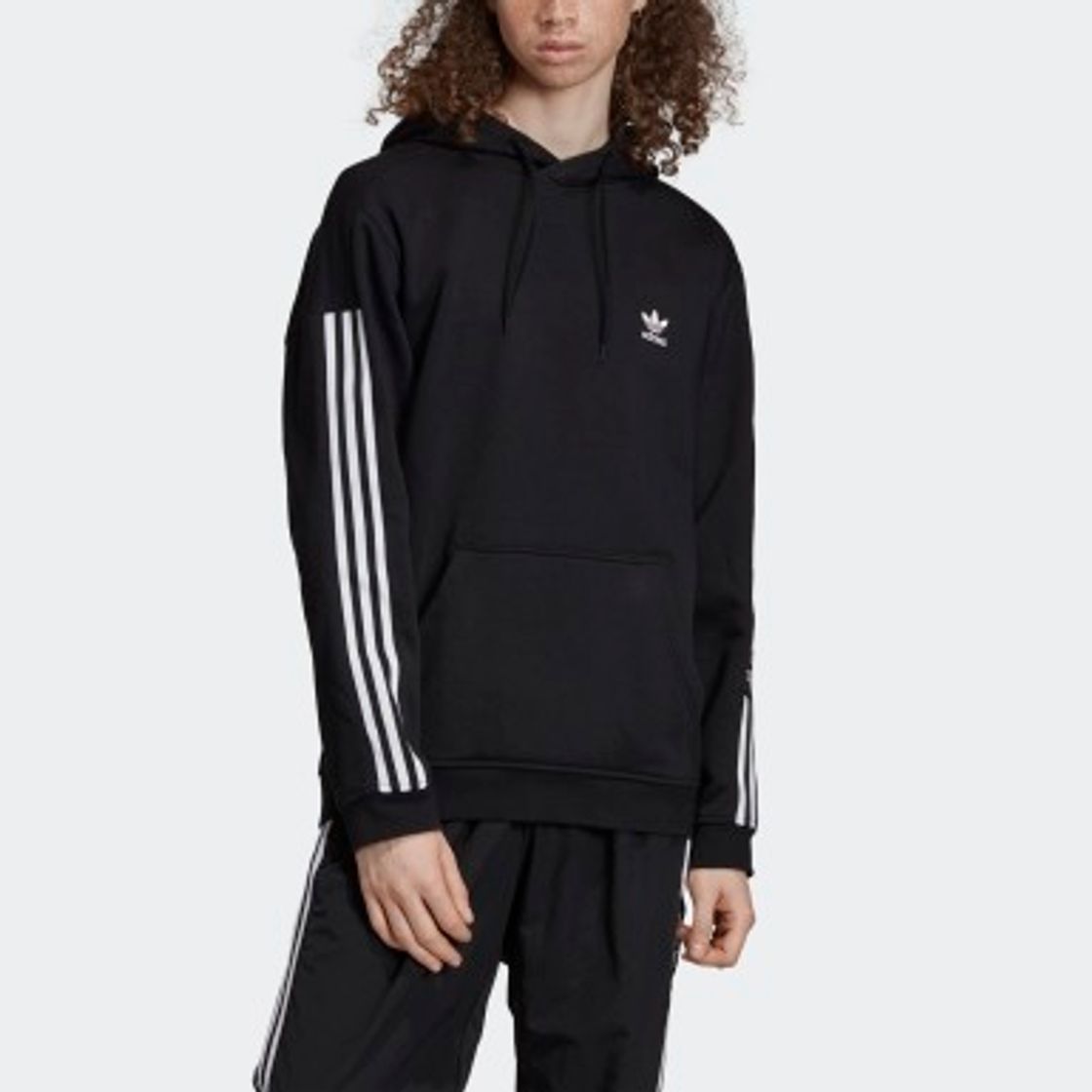 Fitness adidas Core18 Hoody Sweatshirt, Hombre, Negro