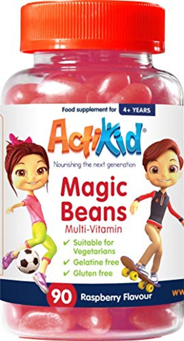 Producto ActiKid Magic Beans Multi-Vitamin 90x Raspberry Flavour