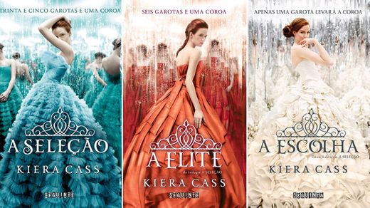 Saga de livros A Seleção da escritora Kiera Cass