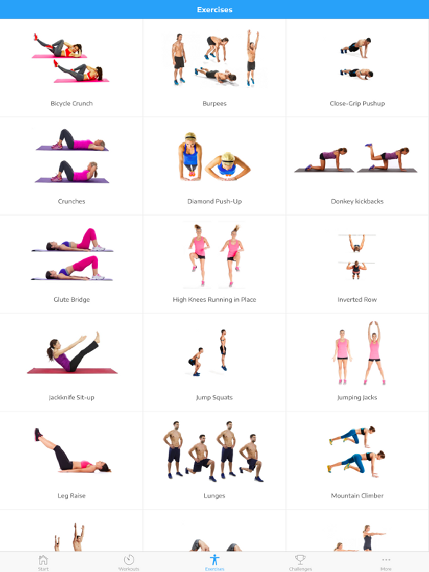 App Home Workout - No Equipments