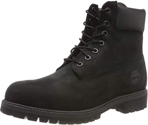 Timberland 6-Inch Premium Boot, Botas para Hombre, Negro