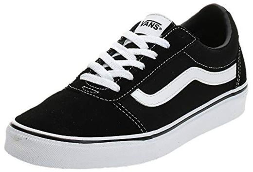 Vans Ward Canvas, Zapatillas Hombre, Negro