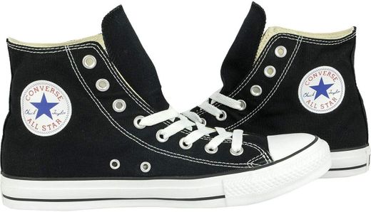 Converse Chuck Taylor All Star, Zapatillas altas Unisex adulto, Negro (Black), 38