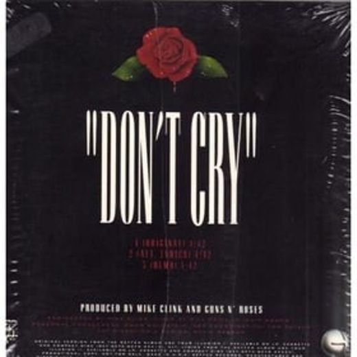 Guns N' Roses - Don't Cry 