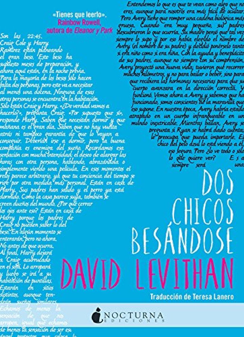 Libro Dos chicos besándose