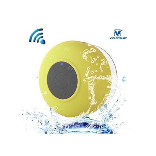 Resistente al agua Bluetooth 3.0 Ducha Altavoz, Altavoz Portátil de Manos Libres