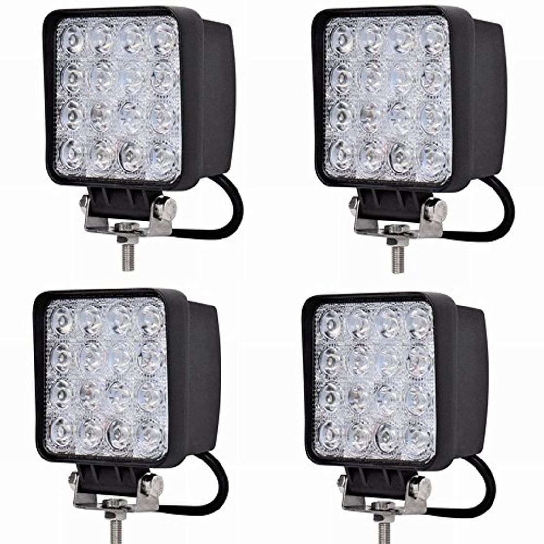 Product LARS360 48W Led Auto Luz de trabajo Foco Lampara Resistente Al Agua Para Offroad SUV ATV UTV lámpara de trabajo Tractor Excavadora Camión Coche 4X48W