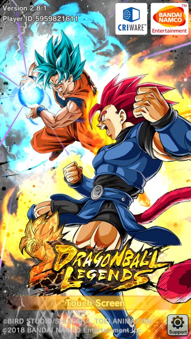 App DRAGON BALL LEGENDS