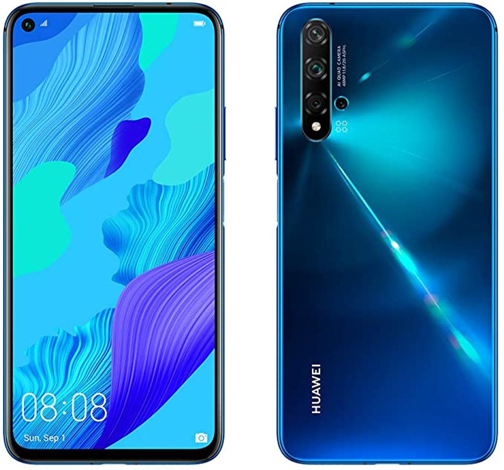 Electrónica HUAWEI Nova 5T - Smartphone de 6.26''