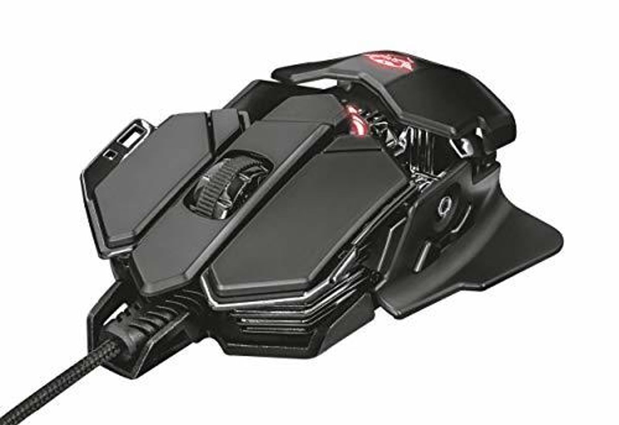 Social Trust GXT 138 X-Ray - Ratón Gaming Iluminado RGB con 10 Botones