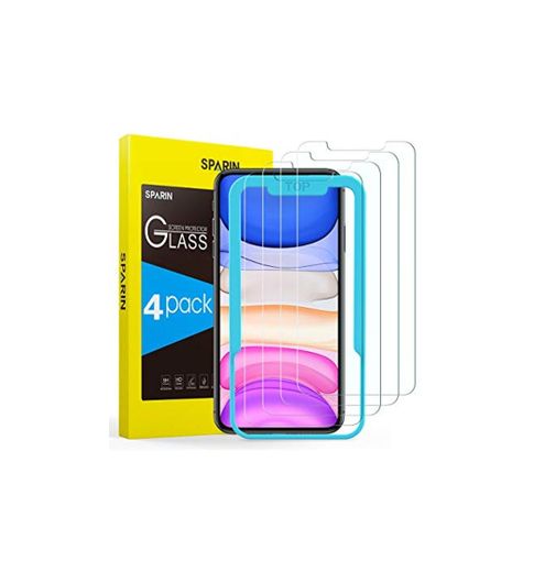 SPARIN [4-Pack Protector Pantalla iPhone 11