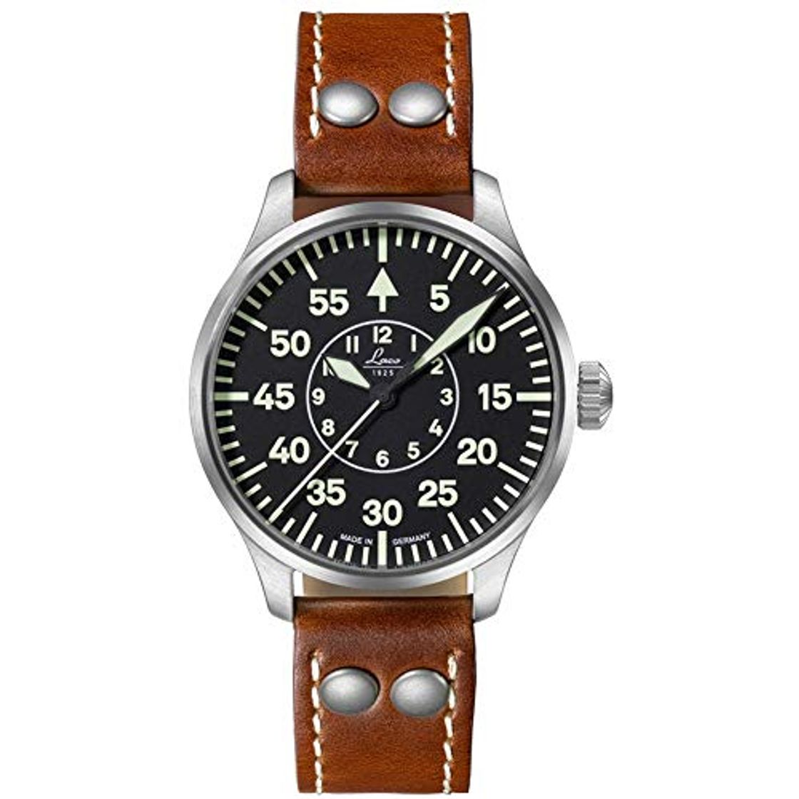 Lugar Planeador Reloj Base Aquisgrán 39 de Laco – Fabricado en Alemania – 39 mm de diámetro Reloj Automático – n-Incomparable