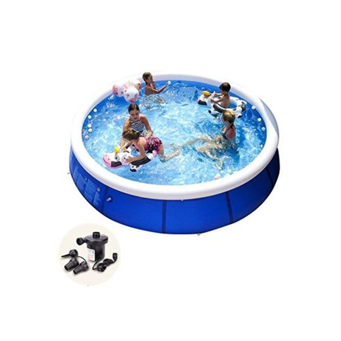 Producto Bañeras con Jacuzzi Hinchable Piscina Grande Familia Niño Adulto Niño Piscina Inflable