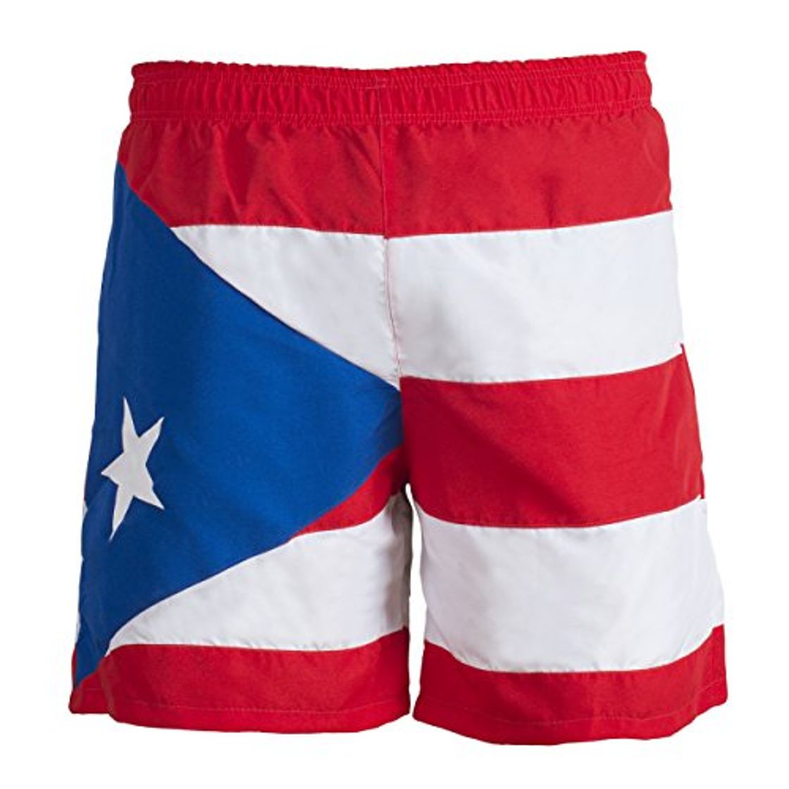 Fashion JL Sport Bandera Nacional De Puerto Rico Hombres Crucero Tronco de Natacion